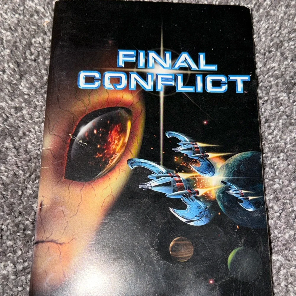 Final Conflict Sound Source Interactive PC Video Game Vintage 1997 Complete Used